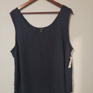 Alfani Blue Sheer Top